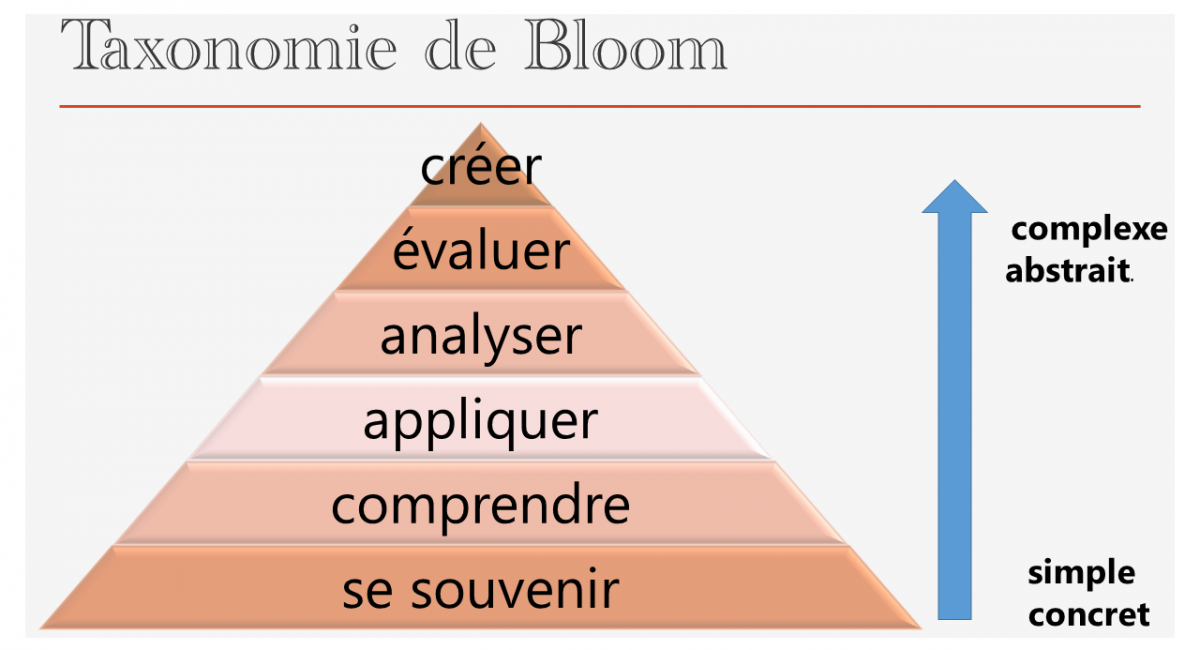 Taxonomie De Bloom Domaine Cognitif Patricia Lamas Écriture